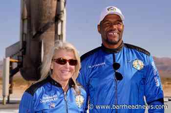 NFL star enjoys 'unreal' space flight on Blue Origin capsule - Barrhead News