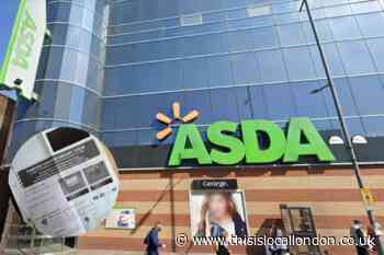 Asda: Bexleyheath charity worker receives ticket after early parking