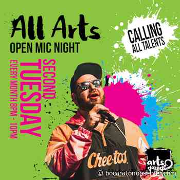 All Arts Open Mic Night - bocaratonobserver.com - The Boca Raton Observer