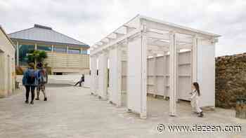 O'DonnellBrown designs outdoor play shelter for Edinburgh arts centre - Dezeen
