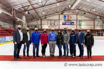 City celebrates naming of Aspen Custom Trailers Arena - Leduc Representative