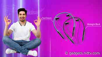 Lava Probuds N2 Neckband Earphones With Upto 12-Hour Music Playback Time Launched in India