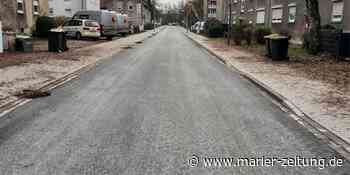 Gaußstraße in Marl ist wieder befahrbar, doch Arbeiten gehen weiter - Marler Zeitung