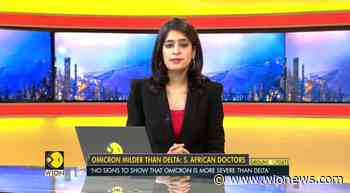 South African Doctors: Omicron variant milder than Delta - WION