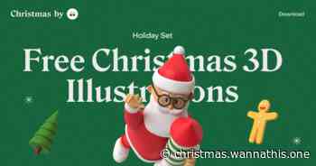 Free Christmas 3d illustrations
