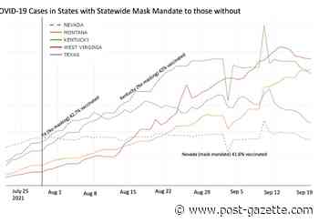 Q&A: Pitt and CMU study finds state mask mandates effective against delta surge - Pittsburgh Post-Gazette