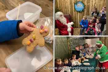 Radford Family visit Clayton-le-Dale farm for Christmas day out