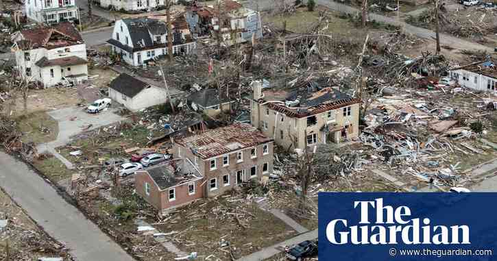US tornadoes: up to 100 people feared dead after historic storms – video report