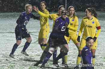 📷 🎥 Beelden van de zege van Anderlecht tegen Club YLA in winterse omstandigheden - Vrouwenvoetbalkrant