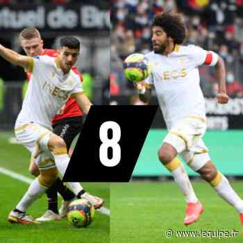 Les tops-flops de Rennes - Nice : Atal et Dante, la défense à l'attaque - L'Équipe.fr