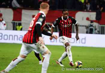 Nice avec Lotomba à gauche et Rosario au milieu à Rennes - Nice-Matin