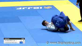 MICHAEL MUSUMECI JR. vs BRUNO DA SILVA MALFACINE 2021 World Jiu-Jitsu IBJJF Championship - FloGrappling
