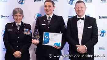 Met Police officer chased attempted murderer after being stabbed