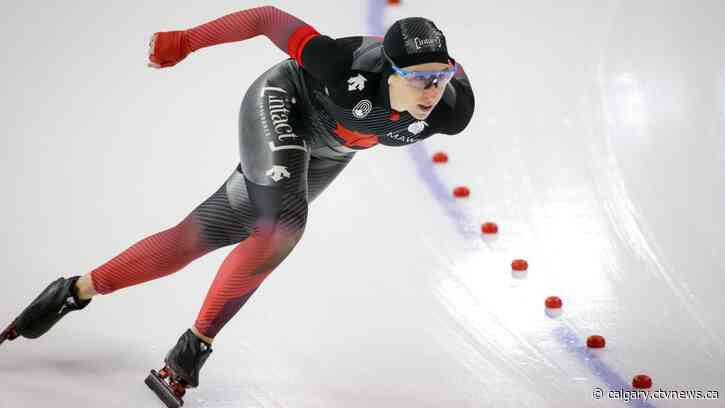 Blondin wins silver, Canadian men earn two bronze at speedskating World Cup