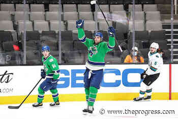 Abbotsford Canucks earn split in San Jose – Chilliwack Progress - Chilliwack Progress