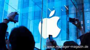 Börse: Dax höher, Dow schwächer, Apple vor Drei-Billionen-Bewertung