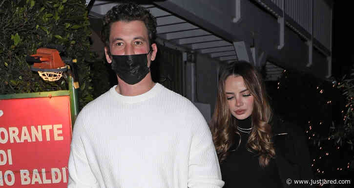 Miles Teller & Wife Keleigh Couple Up for Date Night in Santa Monica