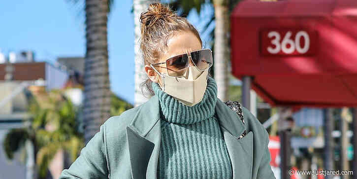 Jennifer Lopez Steps Out For Some High-End Holiday Shopping This Weekend