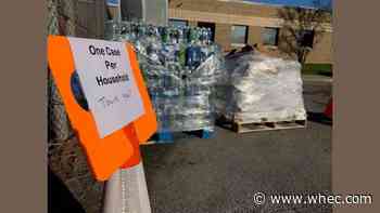 Town of Greece hands out bottled water, dry ice as some people still without power