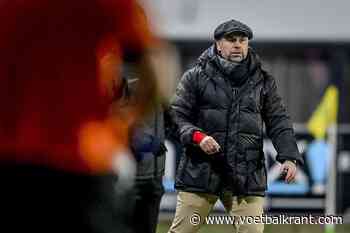 STVV-coach Bernd Hollerbach kent zijn straf na rode kaart