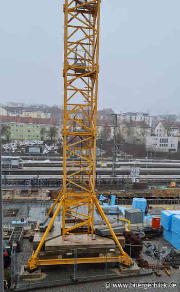 Mann klettert am Hauptbahnhof auf Baukran - Nachrichten - Bürgerblick Passau