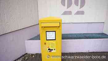 Postfiliale in Schömberg: Kürzere Öffnungszeiten wohl Problem