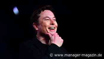 Elon Musk: "Time" kürt Tesla-Chef zur Persönlichkeit des Jahres 2021