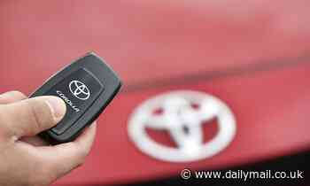 Car theft! Toyota is CHARGING drivers $8-a-month to use its key fobs to start their vehicles