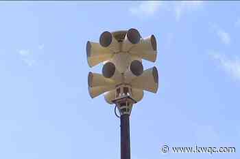 Scott County weather sirens unexpectedly sound off Sunday morning - KWQC-TV6