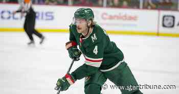Marathon shift was only part of Jon Merrill's busy night for Wild - Minneapolis Star Tribune