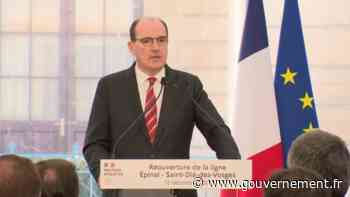 La ligne Epinal Saint-Dié rouvre : discours de Jean Castex - Gouvernement.fr