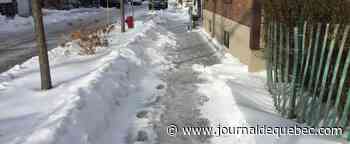 Une opération de déneigement et de déglaçage «inégale», admet Bruno Marchand