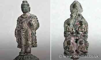Archaeologists uncover oldest Buddha statues ever found in China