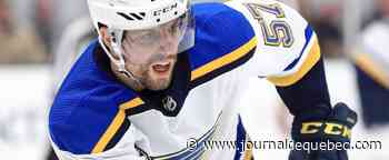 David Perron sur la touche pour un bon moment