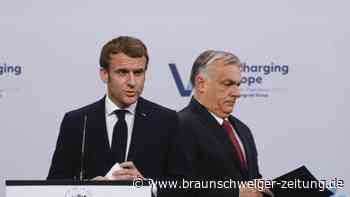 Macron will mit Orban Lösung in Flüchtlingspolitik suchen