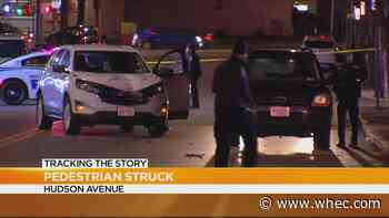 Pedestrian hit on Hudson Avenue near Alphonse Street