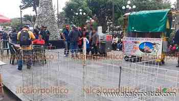 Sin autorización, vendedores se reinstalan en parque de Coatepec - alcalorpolitico