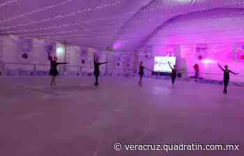 Inaugura Gobierno de Veracruz pista de hielo en Coatepec; es gratuita - Quadratín Veracruz