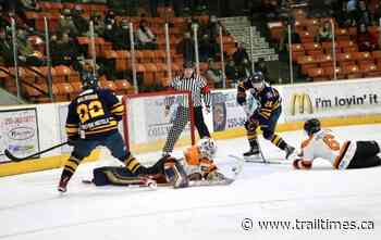 Trail Smoke Eaters earn weekend split with Vees, Vipers – Trail Daily Times - Trail Times