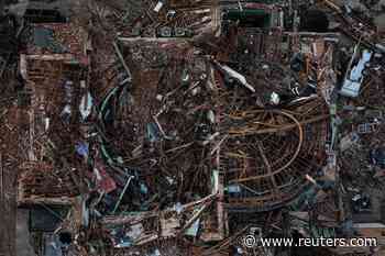 Path of destruction: The devastating tornado trail seen from above | Pictures - Reuters India