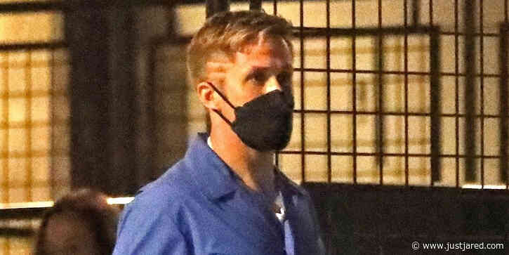 Ryan Gosling Wears a Prison Jumpsuit While Filming for 'The Gray Man' in L.A.