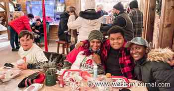 Educational Farm Throws Festive Christmas Party for People with Special Needs