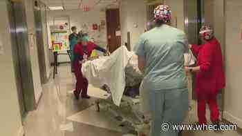 Hochul: Hospital beds starting to open up, office watching numbers closely