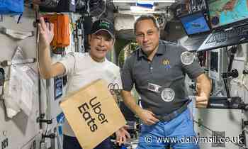 UberEats becomes the first delivery service to send food to SPACE after sending food the ISS - Daily Mail