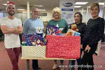 Bedford car auctioneers helps those in crisis at Christmas with festive food - Bedford Today