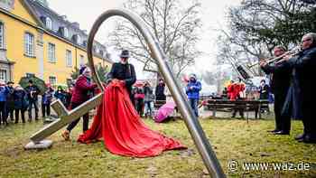 Edelstahl-Skulptur ist eine neue Landmarke in Essen-Werden - Westdeutsche Allgemeine Zeitung