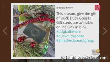 Baltimore Buzz: Consider Giving The Gift Of A Duck Duck Goose Giftcard - CBS Baltimore