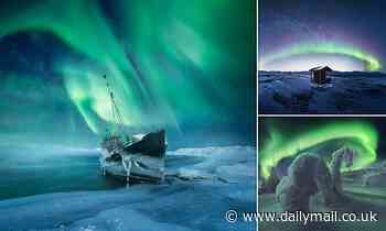 The 25 best aurora pictures of 2021, from light shows in Alaska to heavenly displays over Tasmania - Daily Mail