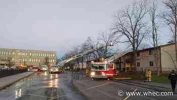 Apartment building destroyed, firefighter injured, classes canceled at Pal-Mac Intermediate School after fire