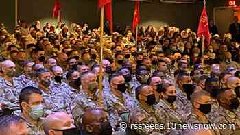 Virginia National Guard holds deployment ceremony for units headed to the Middle East